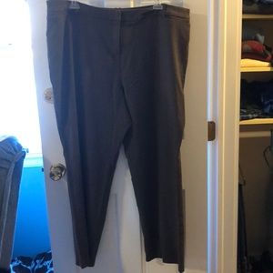 Brown pants size 24w.